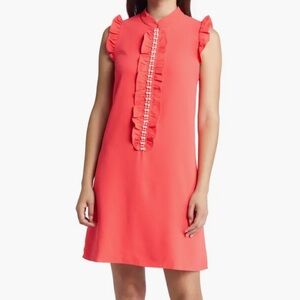 Lily Pulitzer adalee shift dress coral size 2 new with tags